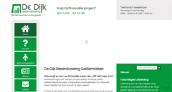 Desktop Screenshot of dedijkbewindvoering.nl